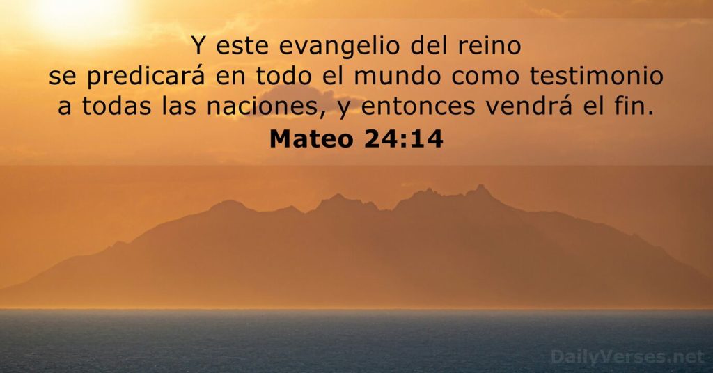 mateo 24 14